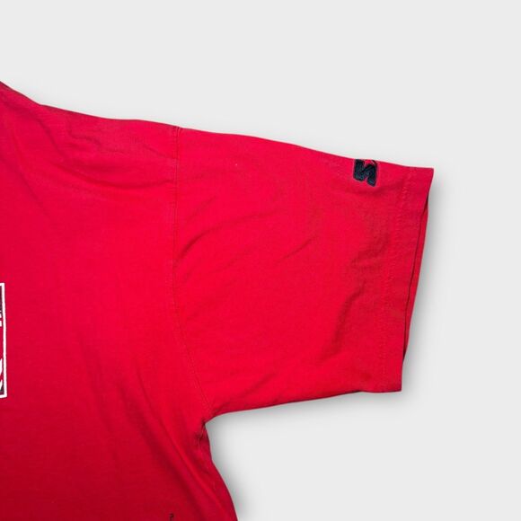 Vtg Nebraska Huskers Starter Shirt XL Red NCAA College Football Y2K Baggy Gorp - Picture 3 of 11